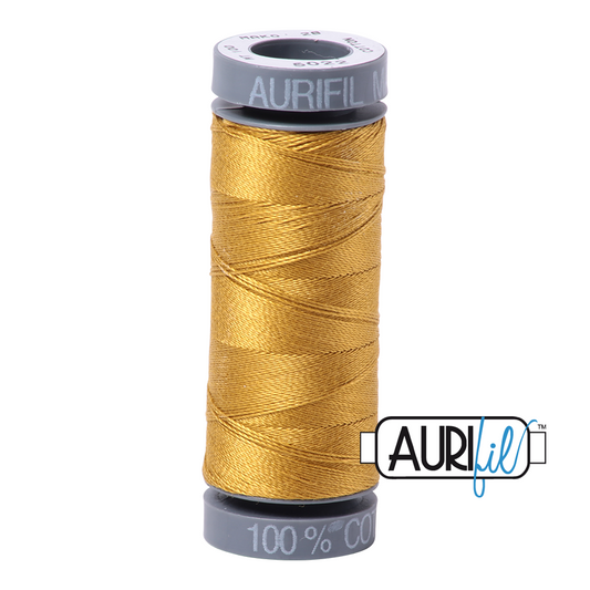 5022 MUSTARD 28 WT MAKO COTTON SMALL SPOOL | 100 MT.