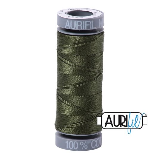 5023 MEDIUM GREEN 28 WT MAKO COTTON SMALL SPOOL | 100 MT.