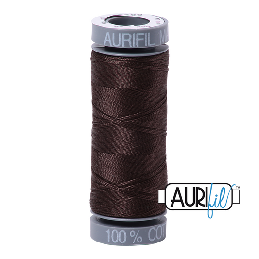 5024 DARK BROWN 28 WT MAKO COTTON SMALL SPOOL | 100 MT.