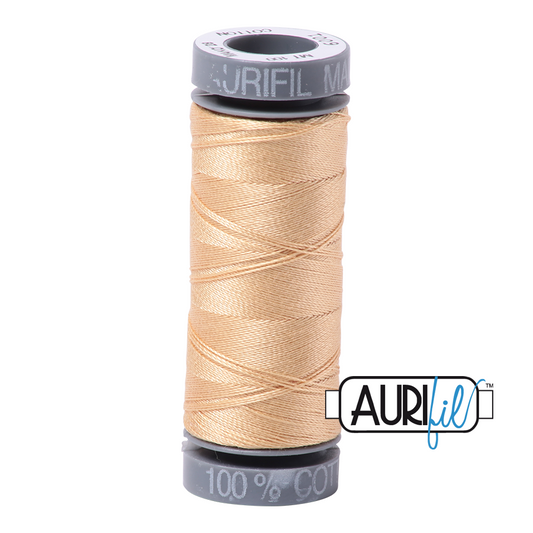 6001 LIGHT CARAMEL 28 WT MAKO COTTON SMALL SPOOL | 100 MT.