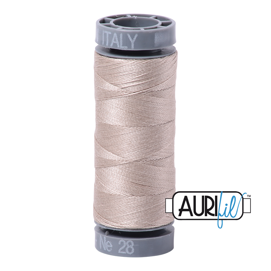 6711 PEWTER 28 WT MAKO COTTON SMALL SPOOL | 100 MT.