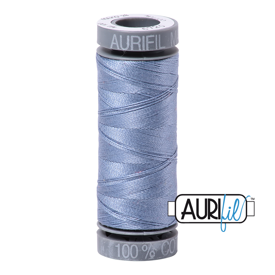 6720 SLATE 28 WT MAKO COTTON SMALL SPOOL | 100 MT.