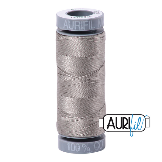 6732 EARL GRAY 28 WT MAKO COTTON SMALL SPOOL | 100 MT.