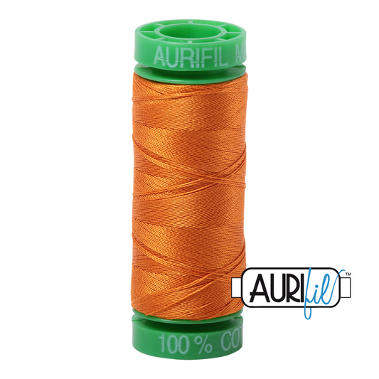 1133 BRIGHT ORANGE 40 WT MAKO COTTON SMALL SPOOL |150 MT.
