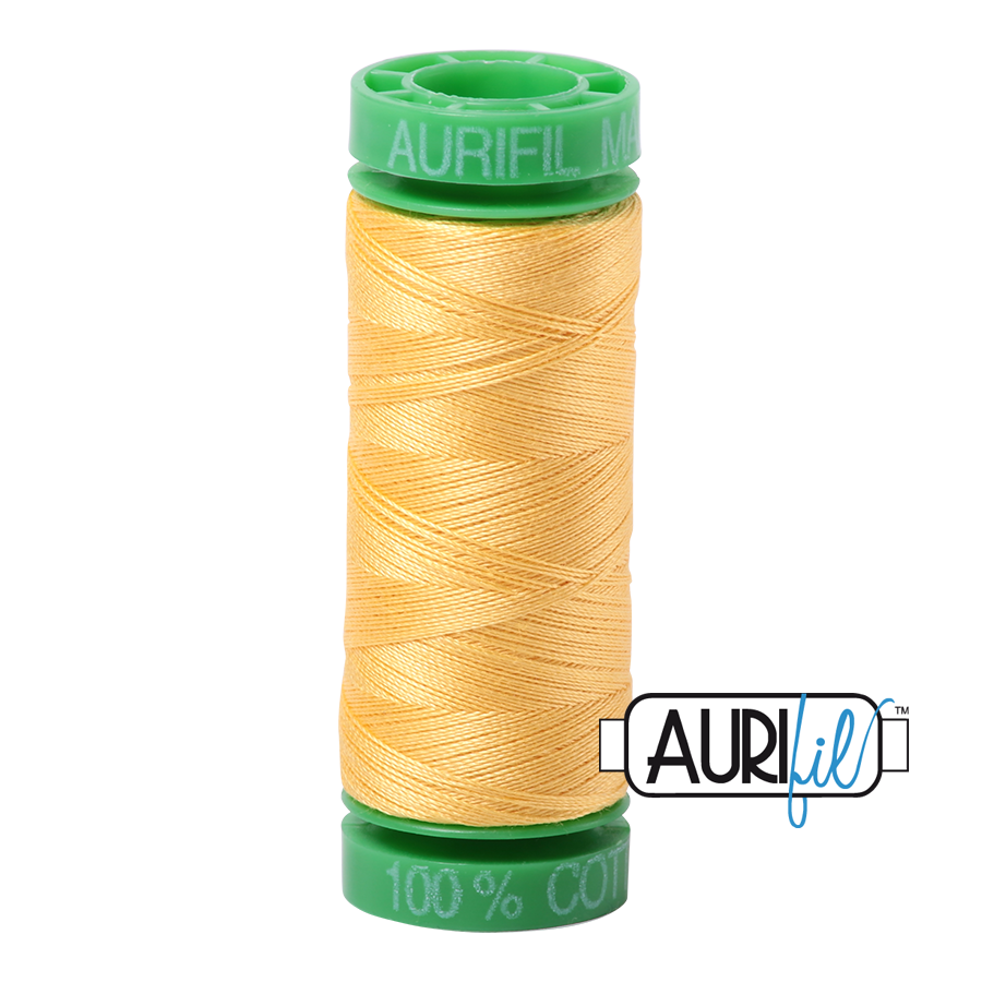 1135 PALE YELLOW 40 WT MAKO COTTON SMALL SPOOL |150 MT.