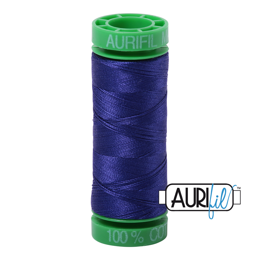 1200 BLUE VIOLET 40 WT MAKO COTTON SMALL SPOOL |150 MT.