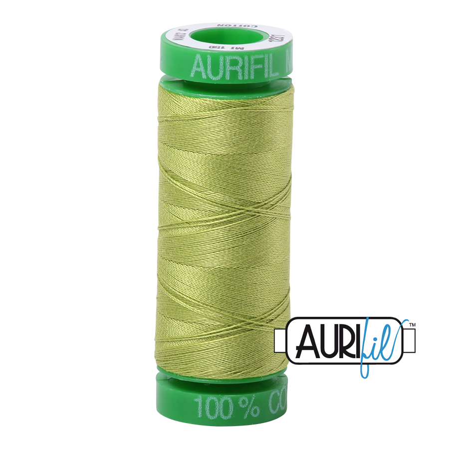 1231 SPRING GREEN 40 WT MAKO COTTON SMALL SPOOL |150 MT.