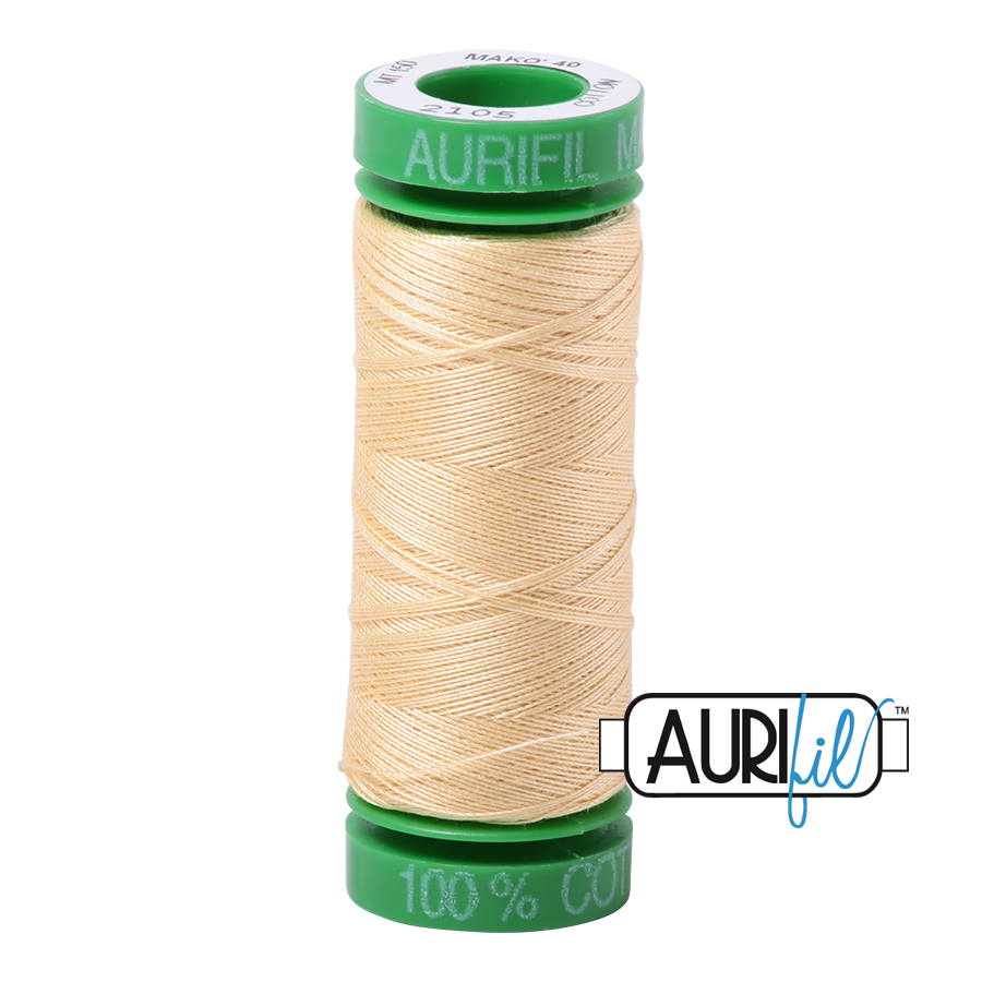 2105 CHAMPAGNE 40 WT MAKO COTTON SMALL SPOOL |150 MT.