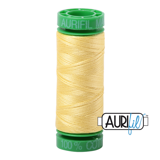 2115 LEMON 40 WT MAKO COTTON SMALL SPOOL |150 MT.