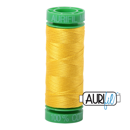 2120 CANARY 40 WT MAKO COTTON SMALL SPOOL |150 MT.