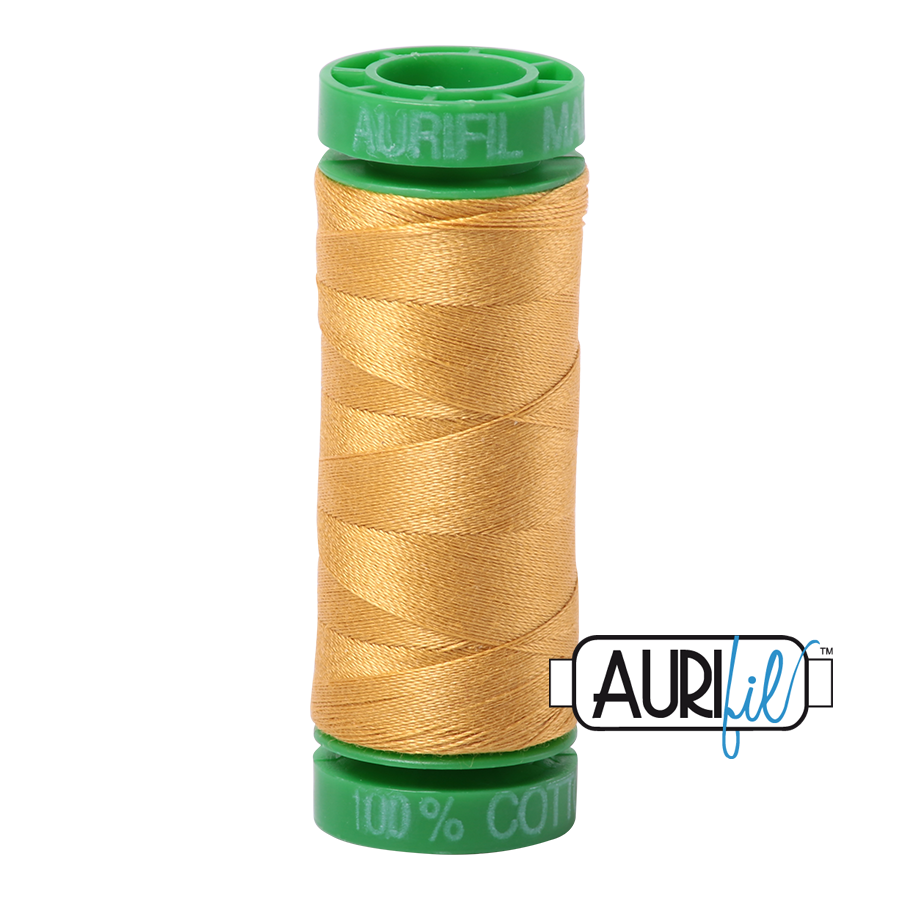 2132 TARNISHED GOLD 40 WT MAKO COTTON SMALL SPOOL |150 MT.