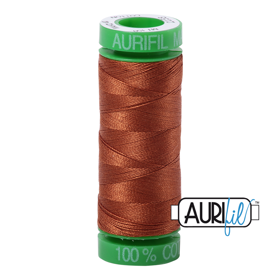2155 CINNAMON 40 WT MAKO COTTON SMALL SPOOL |150 MT.