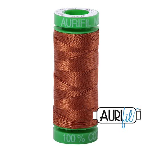 2155 CINNAMON 40 WT MAKO COTTON SMALL SPOOL |150 MT.