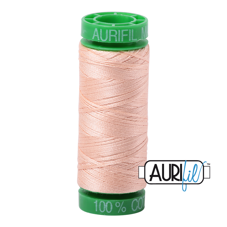 2205 APRICOT 40 WT MAKO COTTON SMALL SPOOL |150 MT.