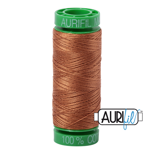 2335 LIGHT CINNAMON 40 WT MAKO COTTON SMALL SPOOL |150 MT.