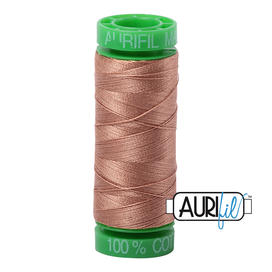 2340 CAFE' AU LAIT 40 WT MAKO COTTON SMALL SPOOL |150 MT.