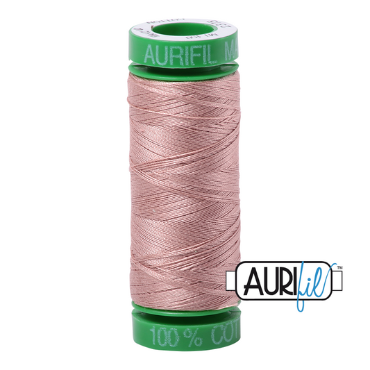 2375 ANTIQUE BLUSH 40 WT MAKO COTTON SMALL SPOOL |150 MT.