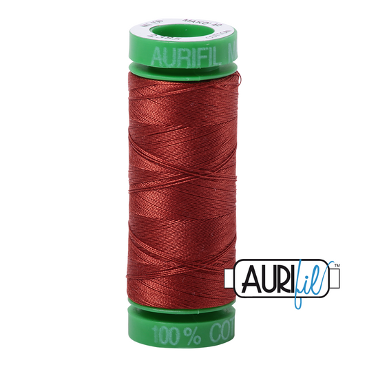 2385 TERRACOTTA 40 WT MAKO COTTON SMALL SPOOL |150 MT.