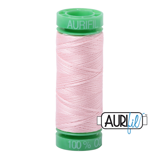 2410 PALE PINK 40 WT MAKO COTTON SMALL SPOOL |150 MT.