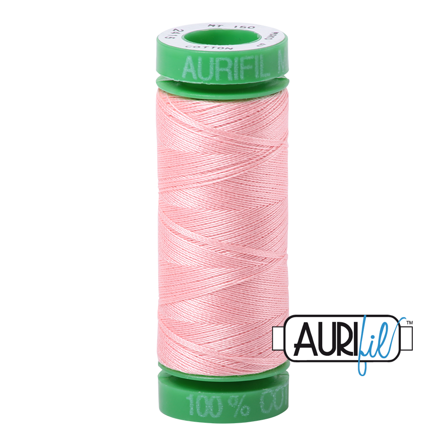 2415 BLUSH 40 WT MAKO COTTON SMALL SPOOL |150 MT.