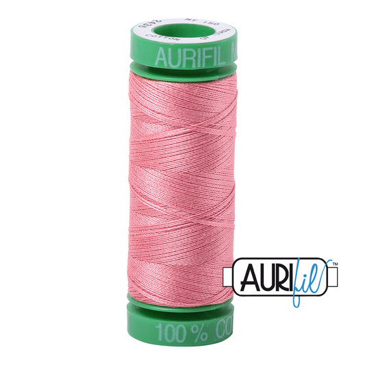 2435 PEACHY PINK 40 WT MAKO COTTON SMALL SPOOL |150 MT.