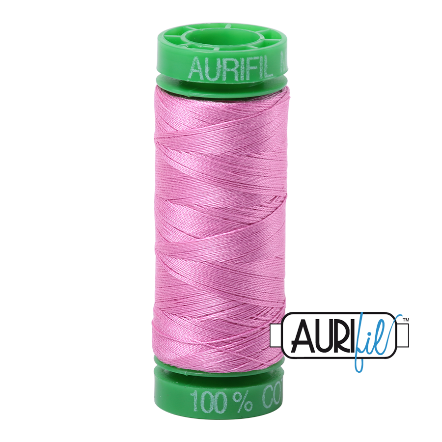2479 MEDIUM ORCHID 40 WT MAKO COTTON SMALL SPOOL |150 MT.