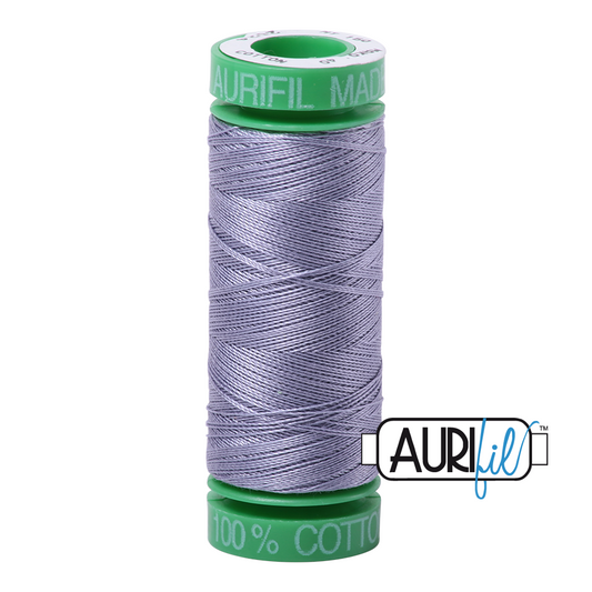 2524 GREY VIOLET 40 WT MAKO COTTON SMALL SPOOL |150 MT.