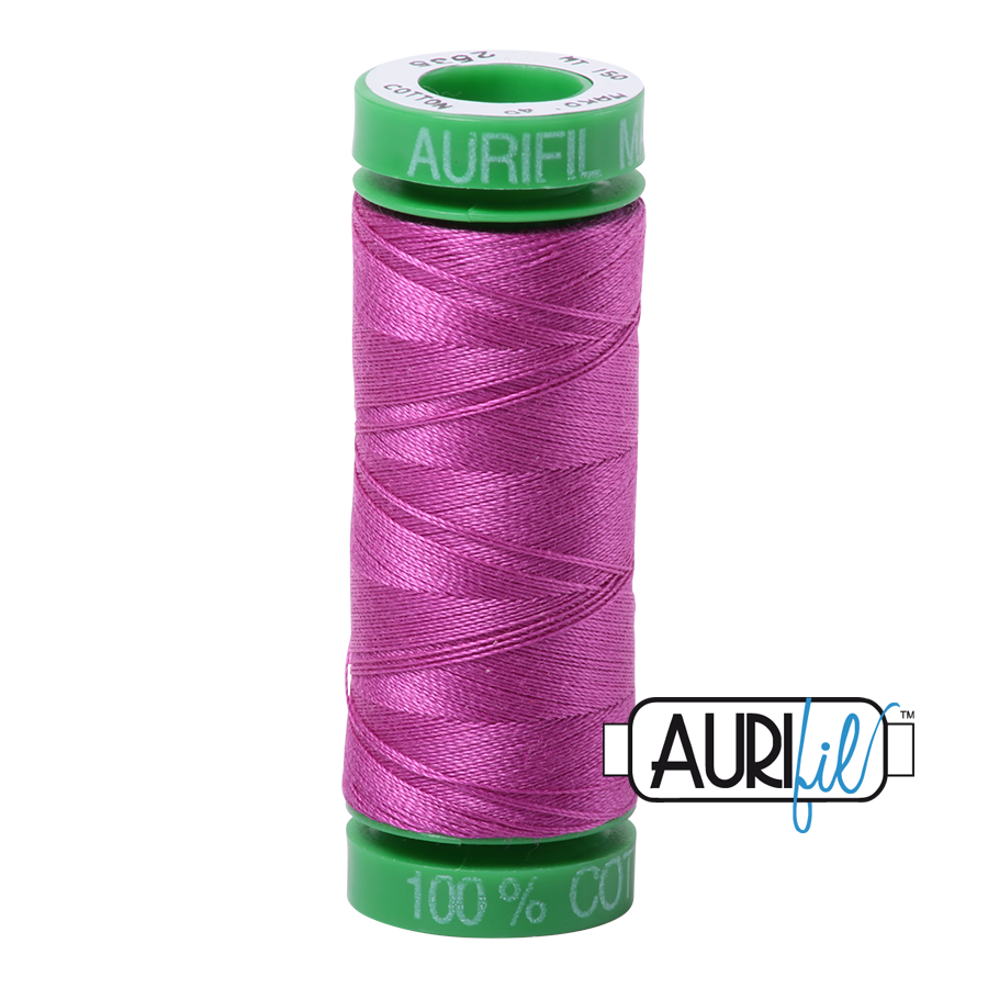 2535 MAGENTA 40 WT MAKO COTTON SMALL SPOOL |150 MT.