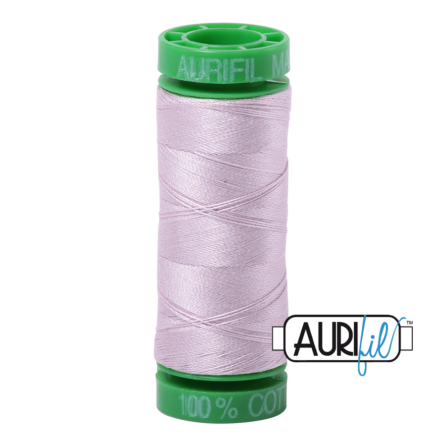 2564 PALE LILAC 40 WT MAKO COTTON SMALL SPOOL |150 MT.