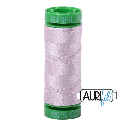 2564 PALE LILAC 40 WT MAKO COTTON SMALL SPOOL |150 MT.