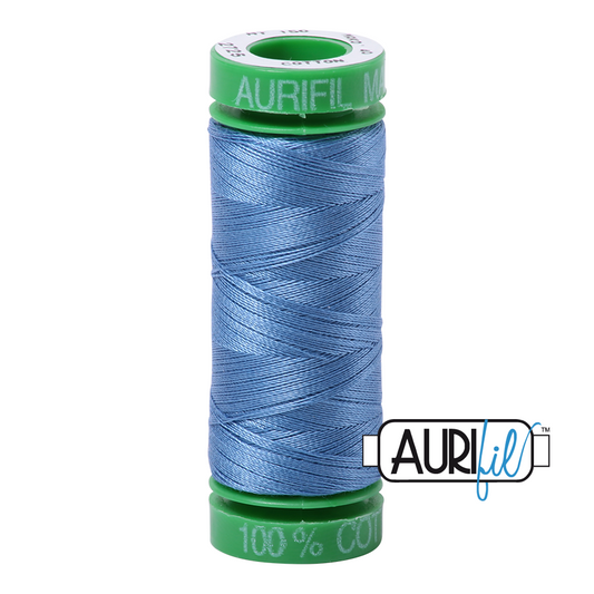 2725 LIGHT WEDGEWOOD 40 WT MAKO COTTON SMALL SPOOL |150 MT.