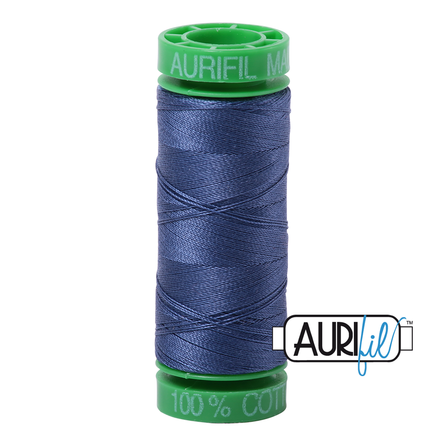 2775 STEEL BLUE 40 WT MAKO COTTON SMALL SPOOL |150 MT.