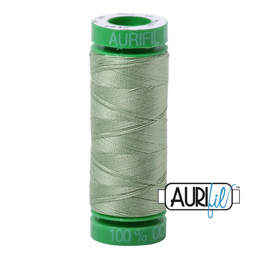 2840 LODEN GREEN 40 WT MAKO COTTON SMALL SPOOL |150 MT.