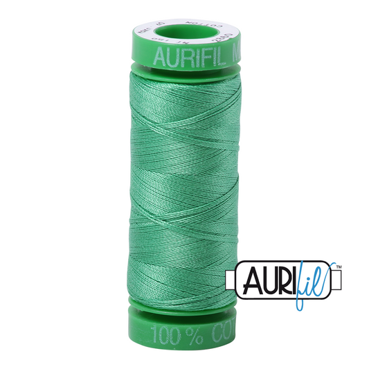 2860 LIGHT EMERALD 40 WT MAKO COTTON SMALL SPOOL |150 MT.