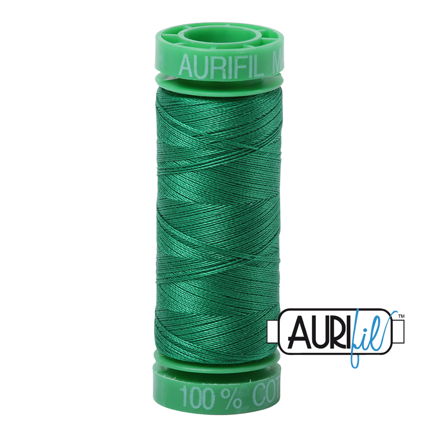 2870 GREEN 40 WT MAKO COTTON SMALL SPOOL |150 MT.