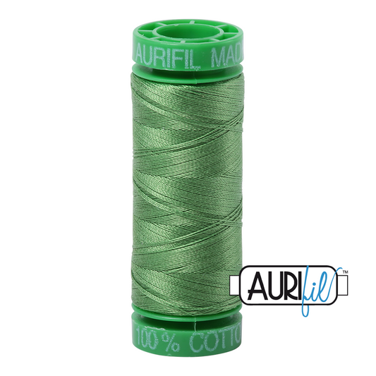 2884 GREEN YELLOW 40 WT MAKO COTTON SMALL SPOOL |150 MT.