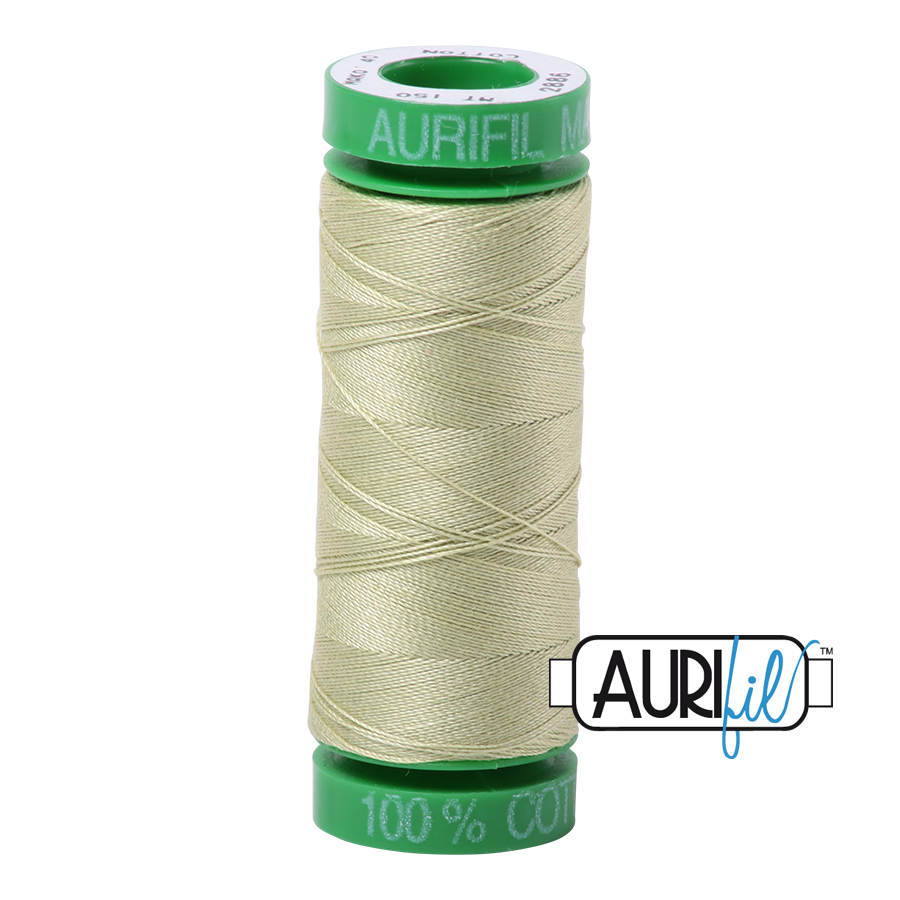 2886 LIGHT AVOCADO 40 WT MAKO COTTON SMALL SPOOL |150 MT.