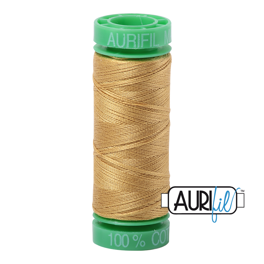 2920 LIGHT BRASS 40 WT MAKO COTTON SMALL SPOOL |150 MT.