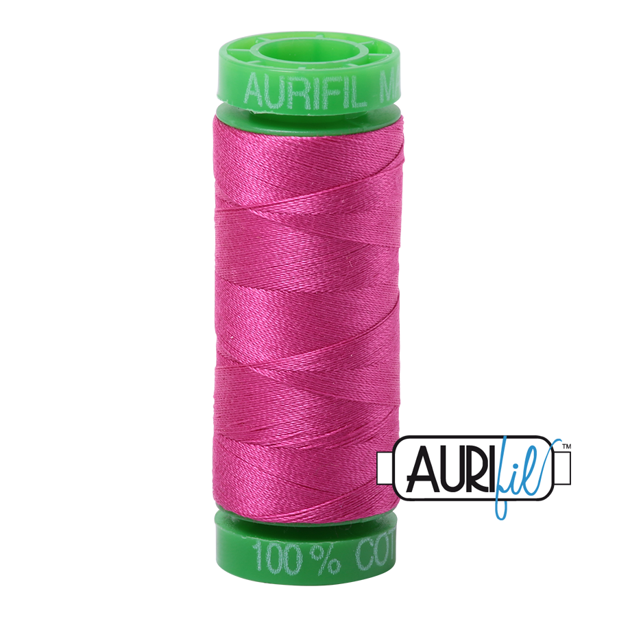 4020 FUCHSIA 40 WT MAKO COTTON SMALL SPOOL |150 MT.
