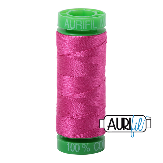 4020 FUCHSIA 40 WT MAKO COTTON SMALL SPOOL |150 MT.