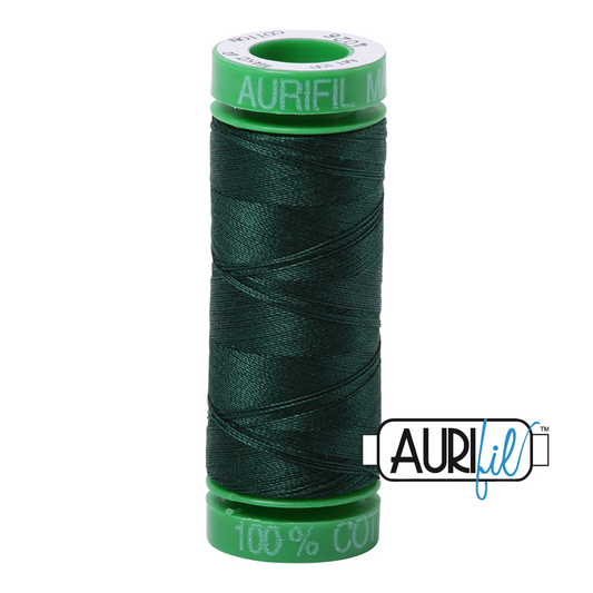 4026 FOREST GREEN 40 WT MAKO COTTON SMALL SPOOL |150 MT.