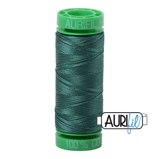 4129 TURF GREEN 40 WT MAKO COTTON SMALL SPOOL |150 MT.
