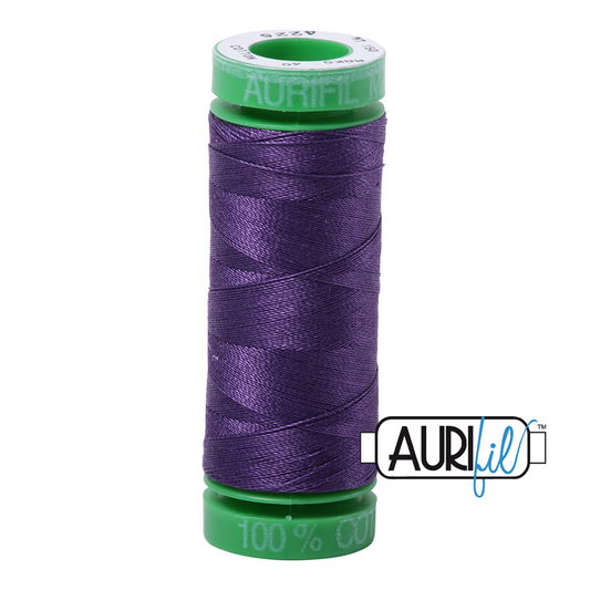 4225 EGGPLANT 40 WT MAKO COTTON SMALL SPOOL |150 MT.
