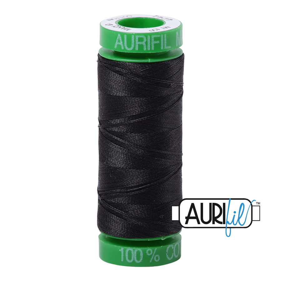 4241 VERY DARK GREY 40 WT MAKO COTTON SMALL SPOOL |150 MT.