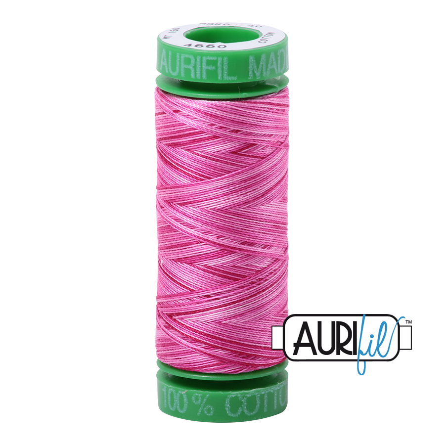 4660 PINK TAFFY 40 WT MAKO COTTON SMALL SPOOL |150 MT.