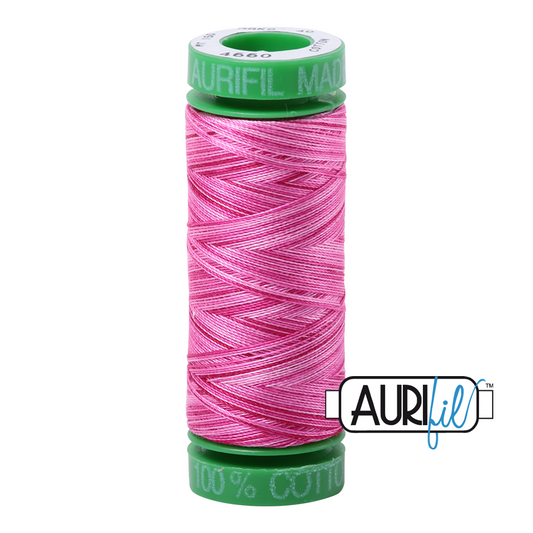 4660 PINK TAFFY 40 WT MAKO COTTON SMALL SPOOL |150 MT.
