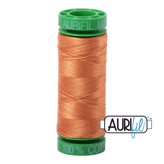 5009 MEDIUM ORANGE 40 WT MAKO COTTON SMALL SPOOL |150 MT.