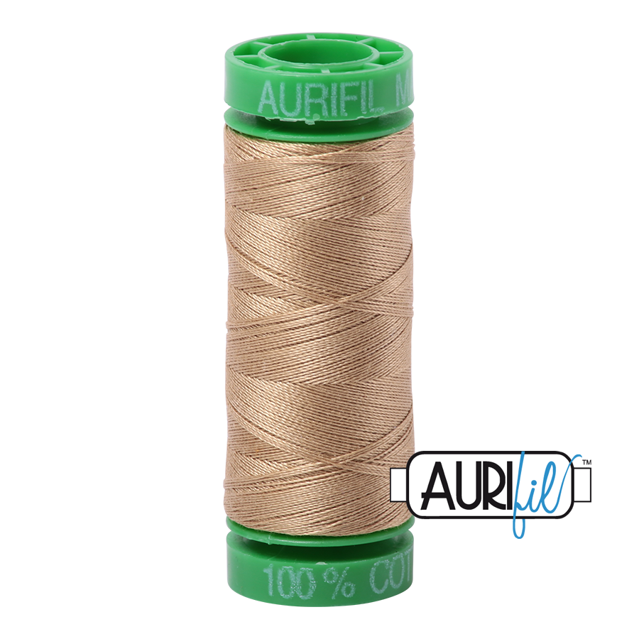 5010 BLOND BEIGE 40 WT MAKO COTTON SMALL SPOOL |150 MT.