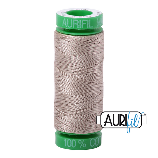 5011 ROPE BEIGE 40 WT MAKO COTTON SMALL SPOOL |150 MT.
