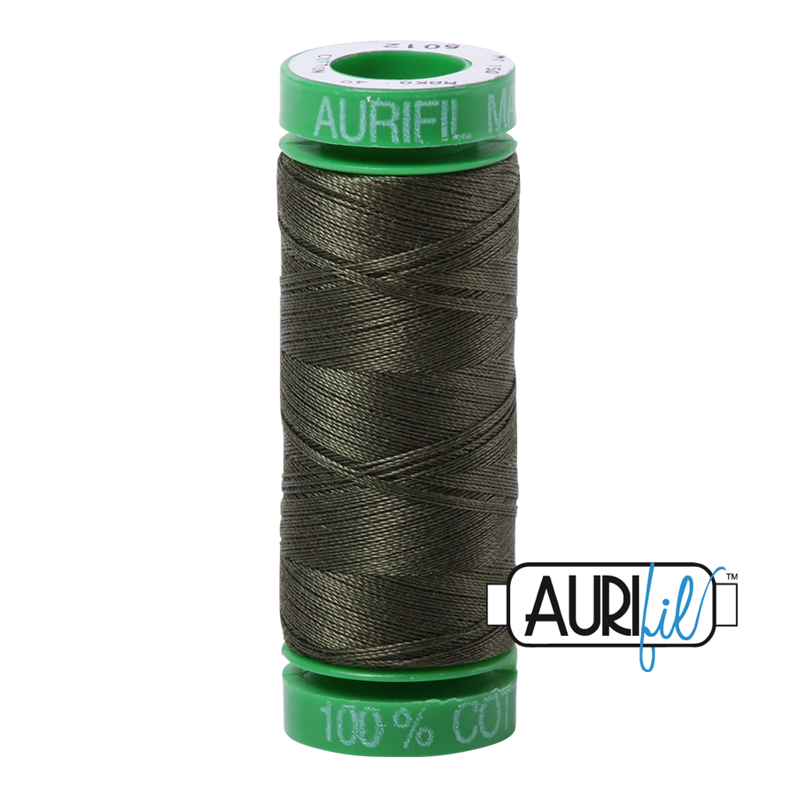 5012 DARK GREEN 40 WT MAKO COTTON SMALL SPOOL |150 MT.